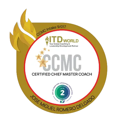 Jose M. Romero's ITD World Chief Master Coach Badge